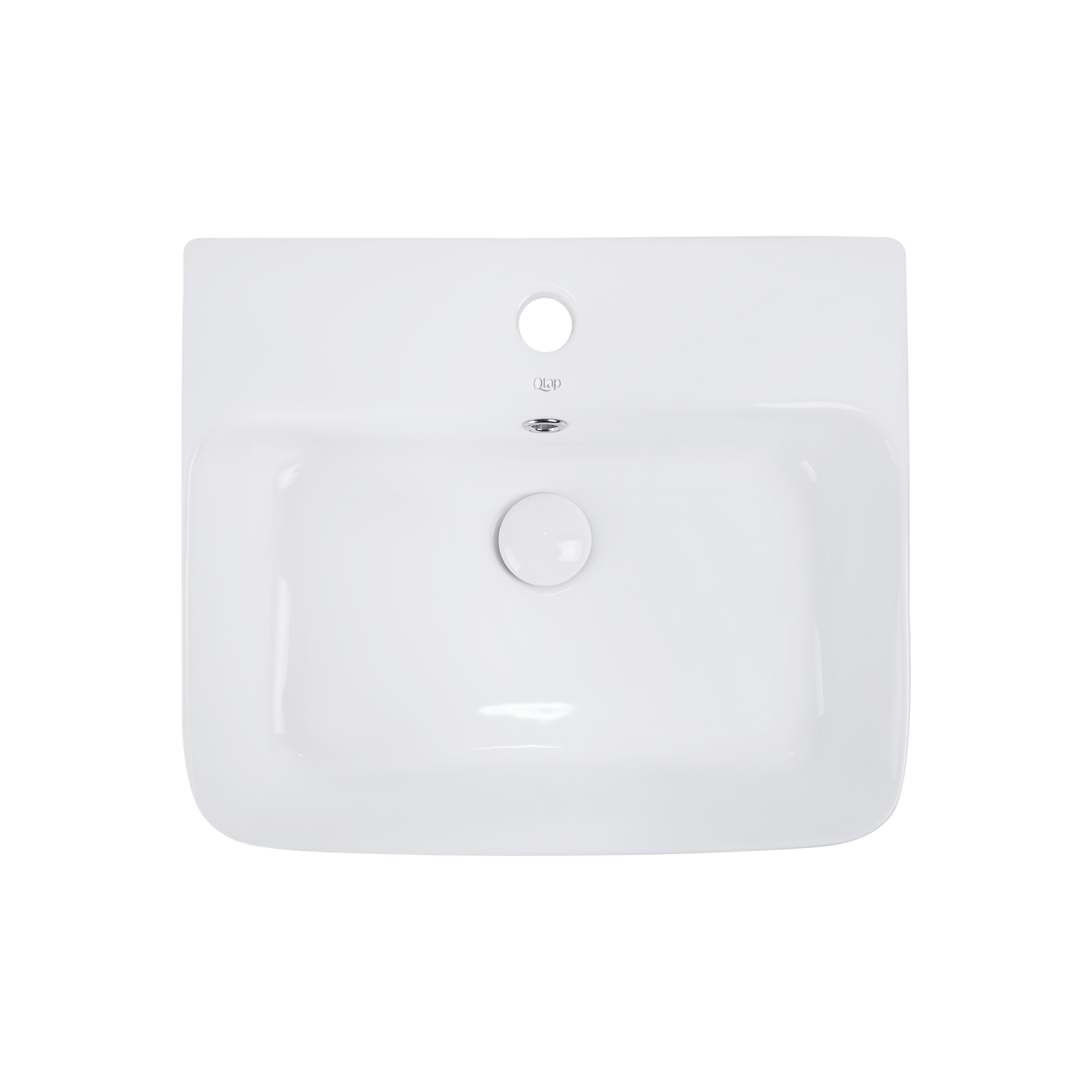 

Раковина Qtap Virgo 485x410x125 White з донним клапаном (QT18112258W)