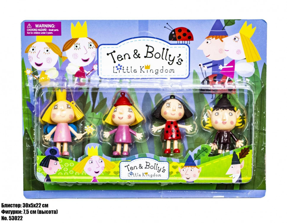 

Игровой набор фигурок Ben & Holly 53022, 4 фигурки в наборе