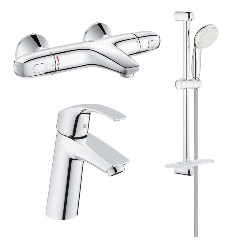 

Набор смесителей для ванной Grohe EX GRT1000+Eurosmart 34101TM