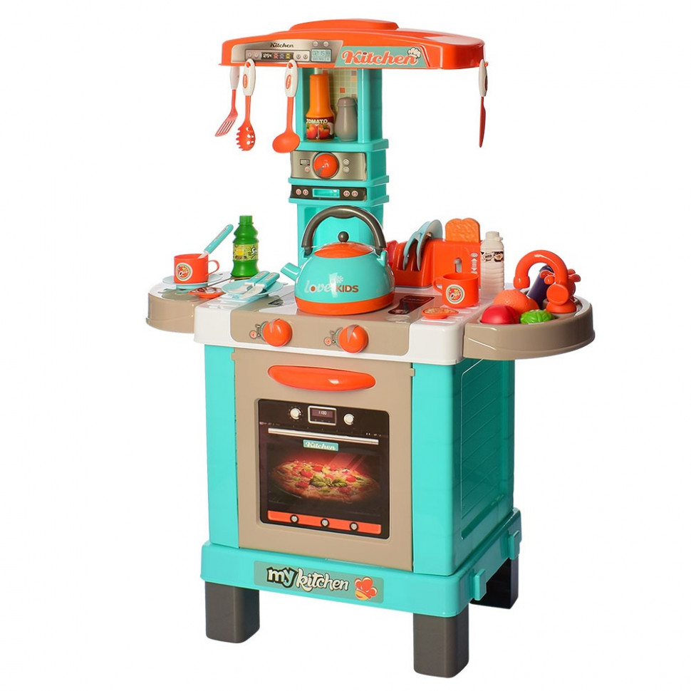 

Игровой набор Кухня 008-939A, продукты, посуда, 87-64-29 см