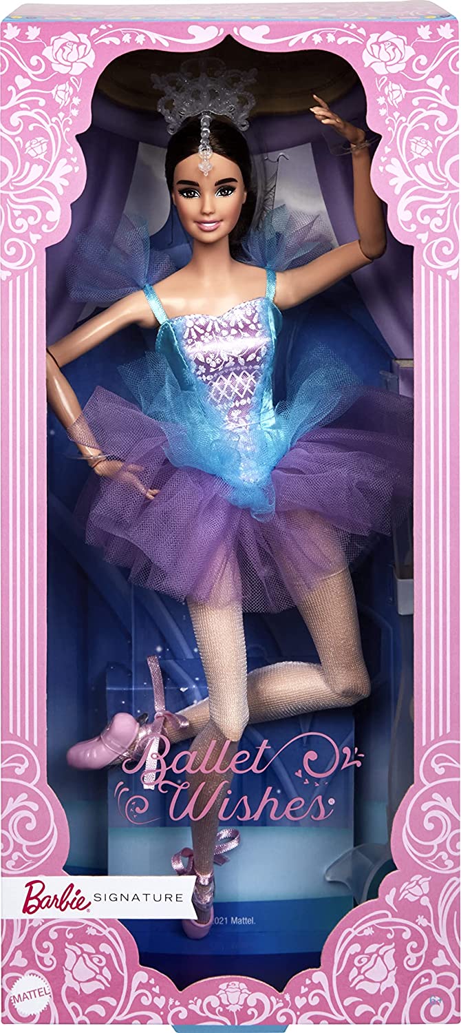 BARBIE Barbie ballerine bleue pas cher 