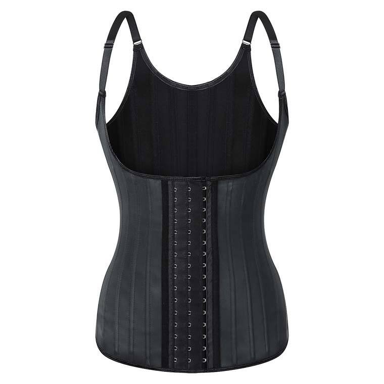 

Латексный корсет-майка для похудения на 25 косточек 2XL (89-95cm) черный