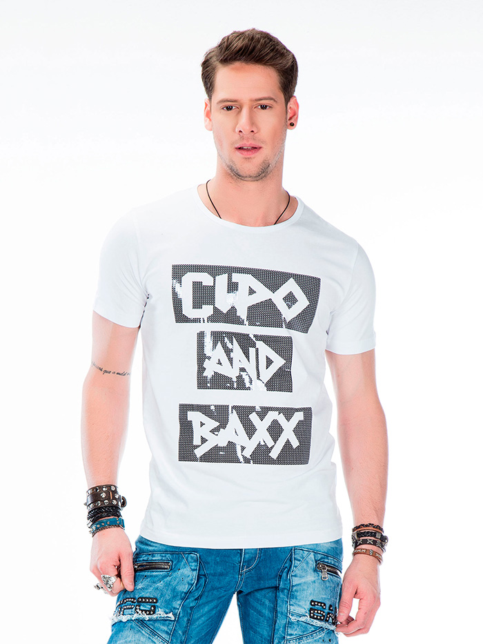 

Футболка Cipo&Baxx CT430 XXL Белая