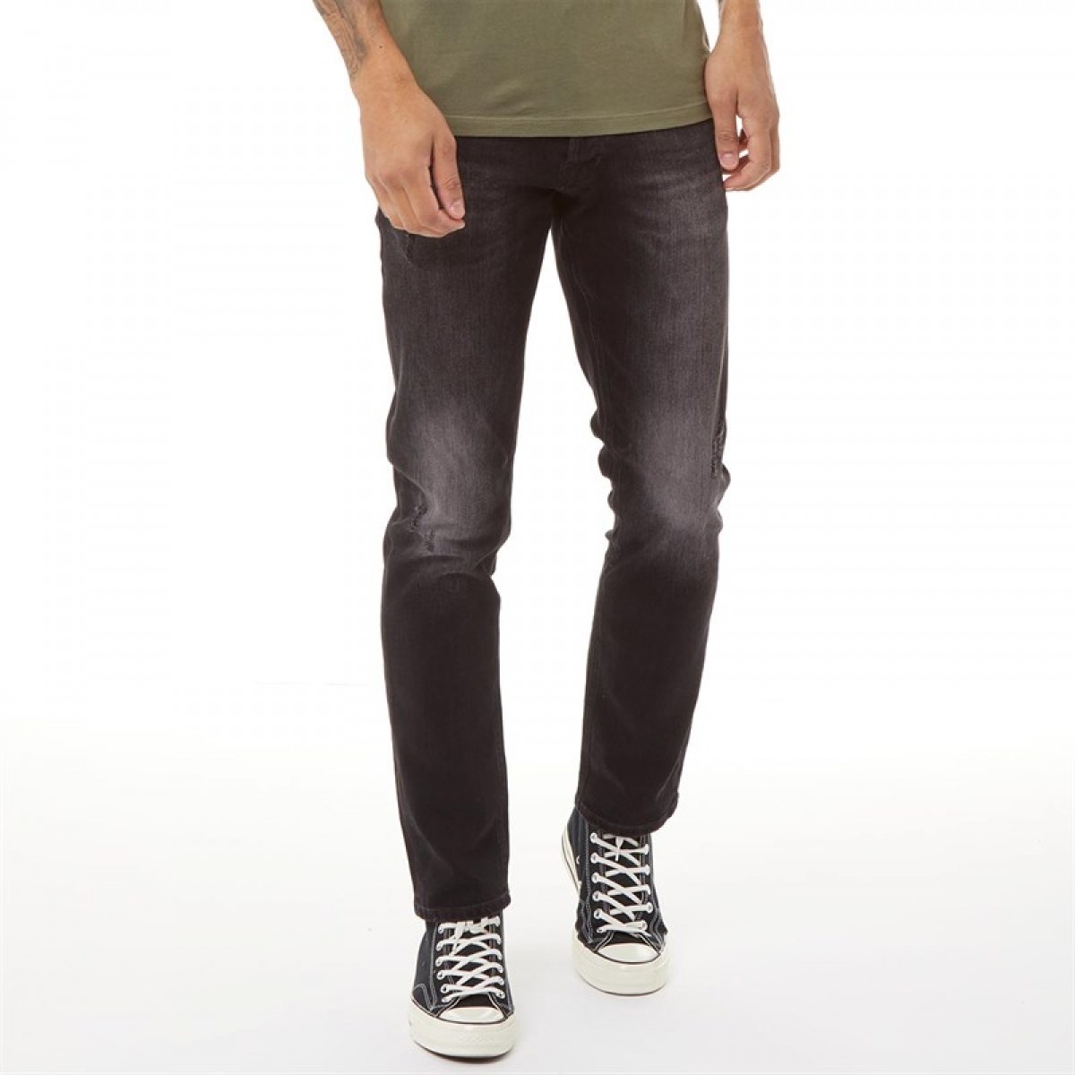 

Джинсы JACK AND JONES Glenn Original AM 917 Slim Black Denim Black, 32W 32L