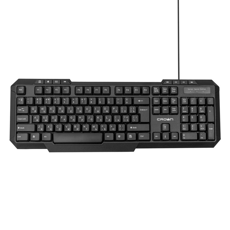 

USB Клавиатура Crown CMK-15 черная (CMK-15 Black)
