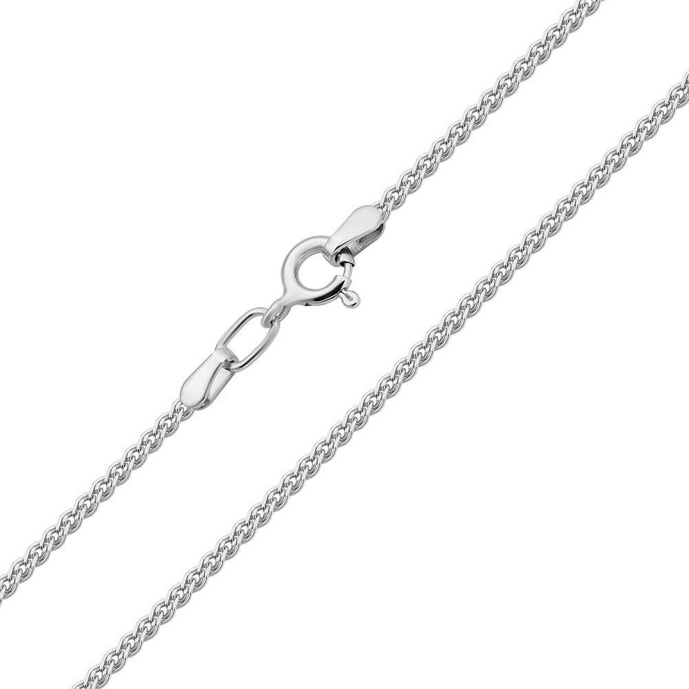 

Серебряная цепочка в плетении нонна, 2 мм 000118296 45 размера