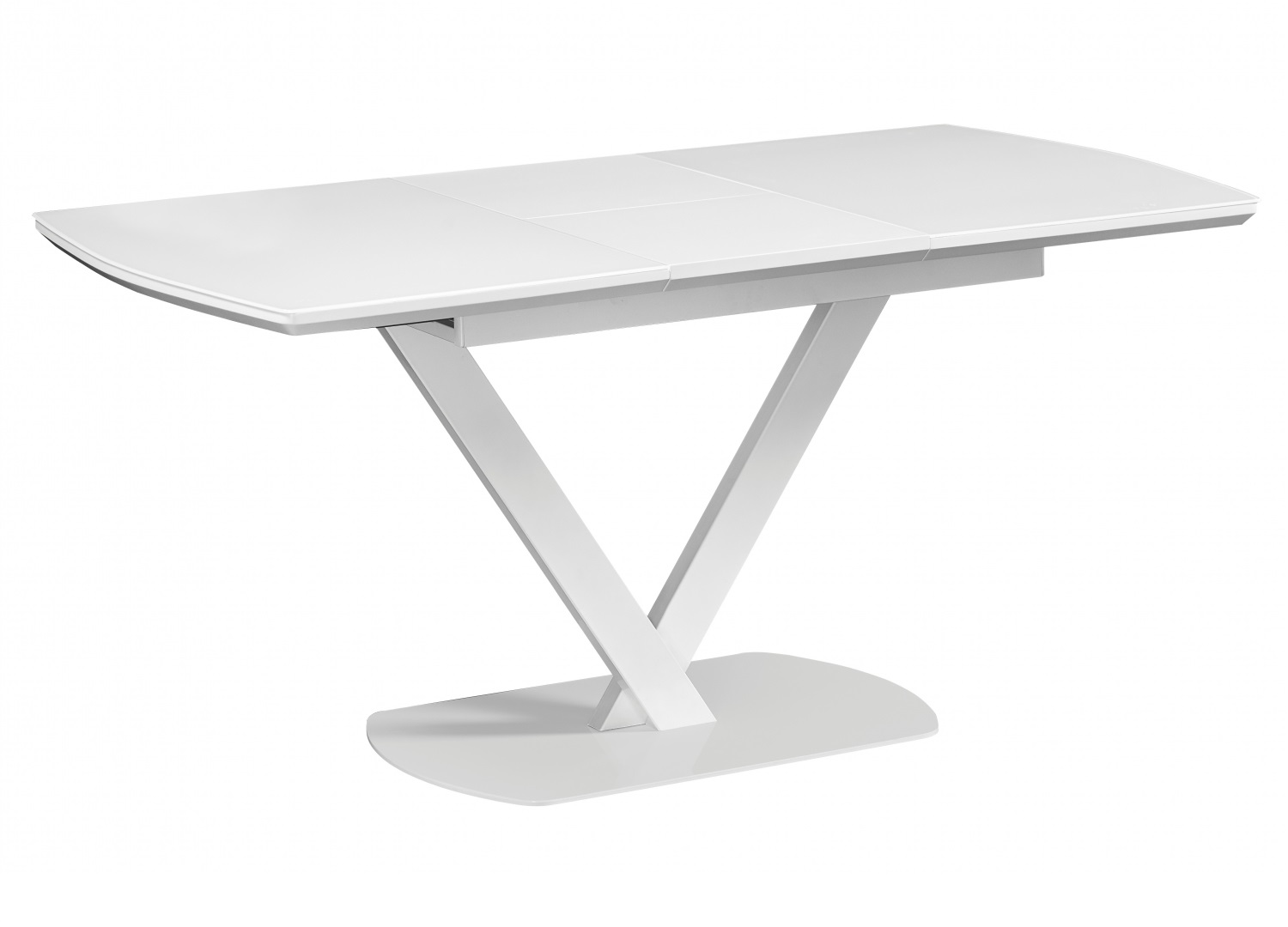 

Стол обеденный раскладной Impulse Frank 120(160)x80 см белый