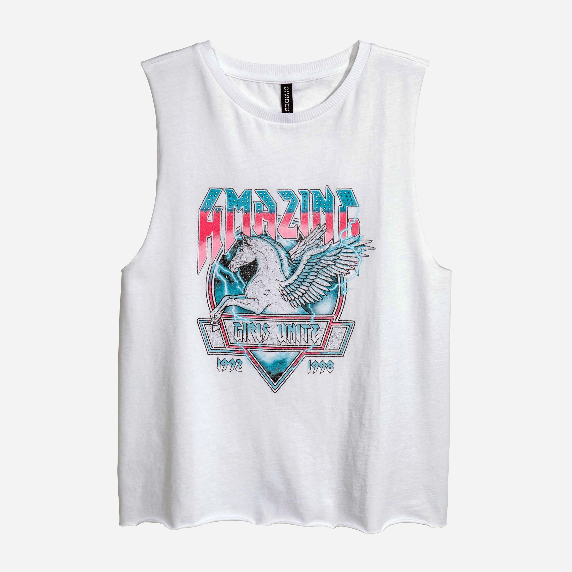 

Майка H&M 4941715RP1  Белая, Майка H&M 4941715RP1 XS Белая