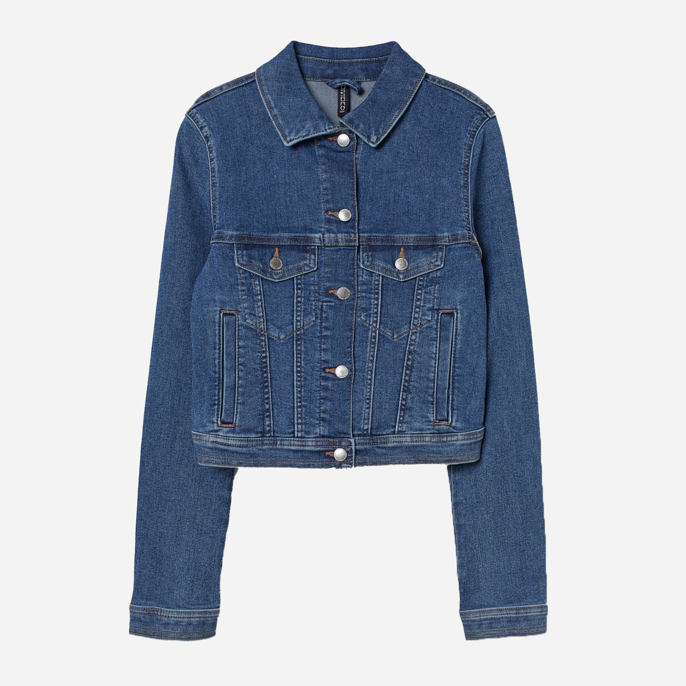 

Джинсовая куртка H&M 713533  Синяя, Джинсовая куртка H&M 713533 36 Синяя