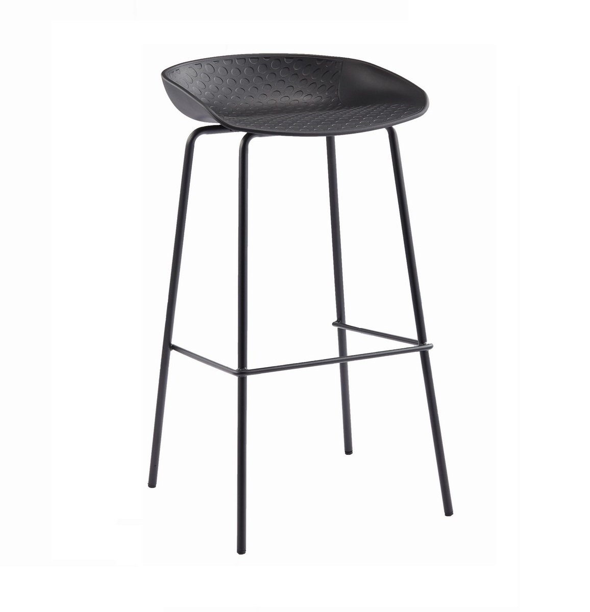 

Стул барный Vetro Mebel B-06 чёрный
