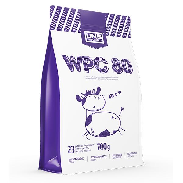 

Протеин концентрат UNS WPC 80 700g Raspberry ice Cream