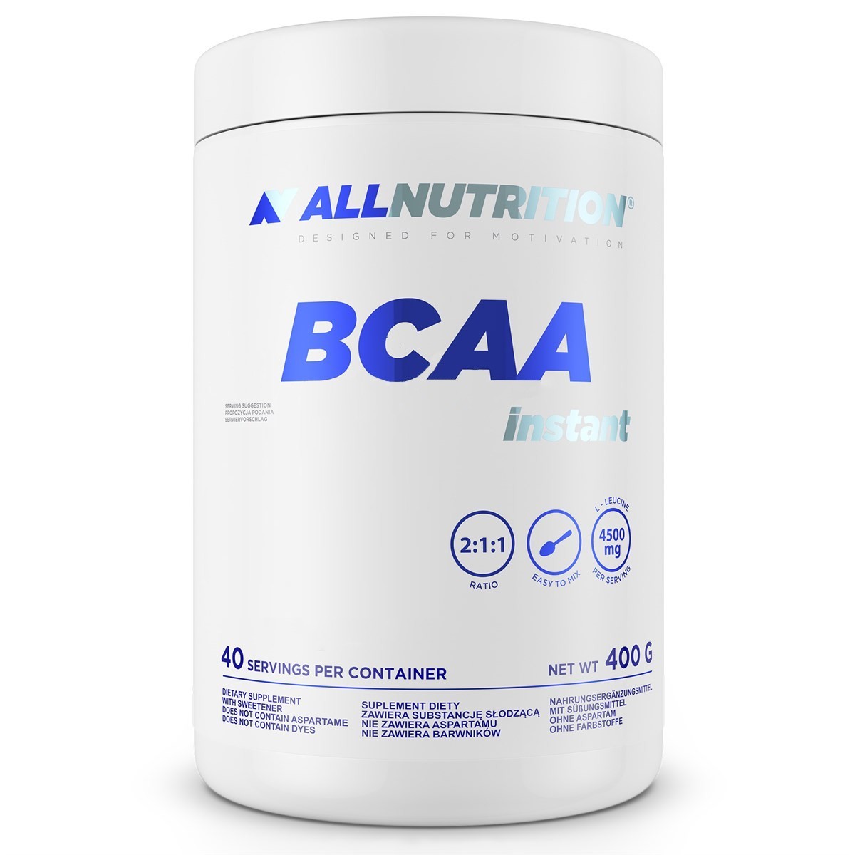 

Аминокислоты Allnutrition BCAA Instant 400g Orange