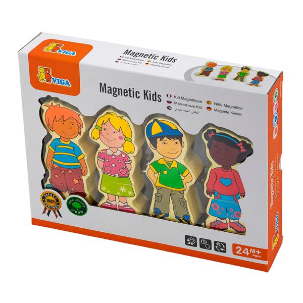 

Набор магнитных фигурок Viga Toys Дети (59699VG)