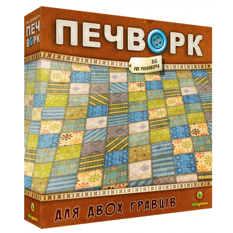 

Настольная игра Kilogames Пэчворк (укр) (11958)