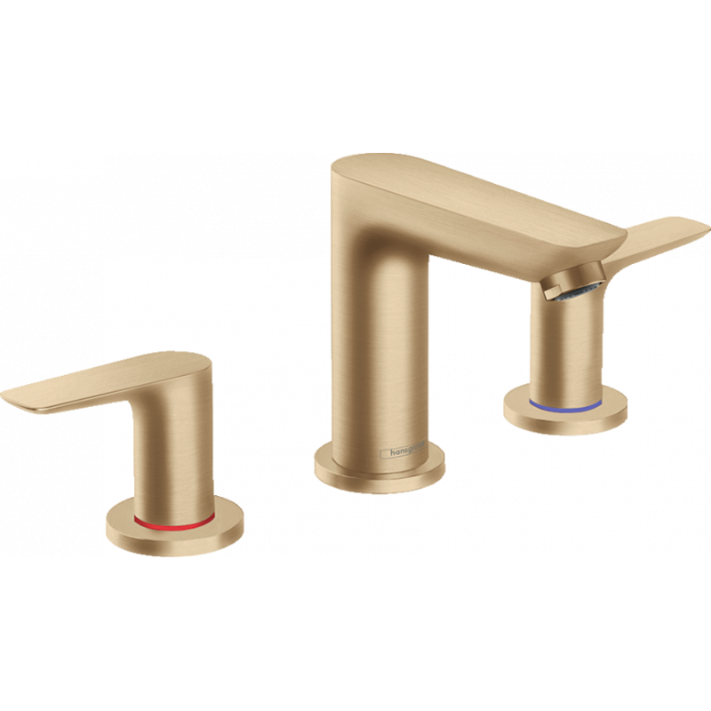 

Змішувач для раковини Hansgrohe Talis E на 3 отвори Brushed Bronze 71733140