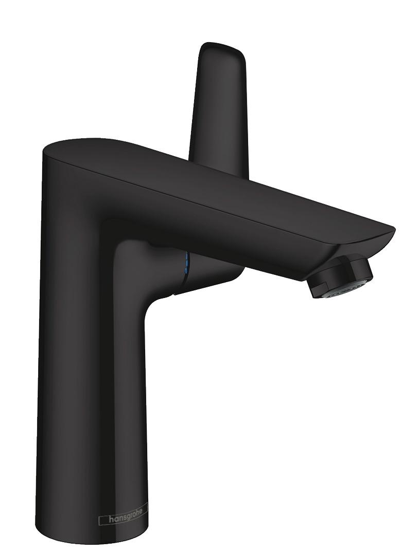 

Змішувач для раковини Hansgrohe Talis E 150 з донним клапаном Matt Black 71754670