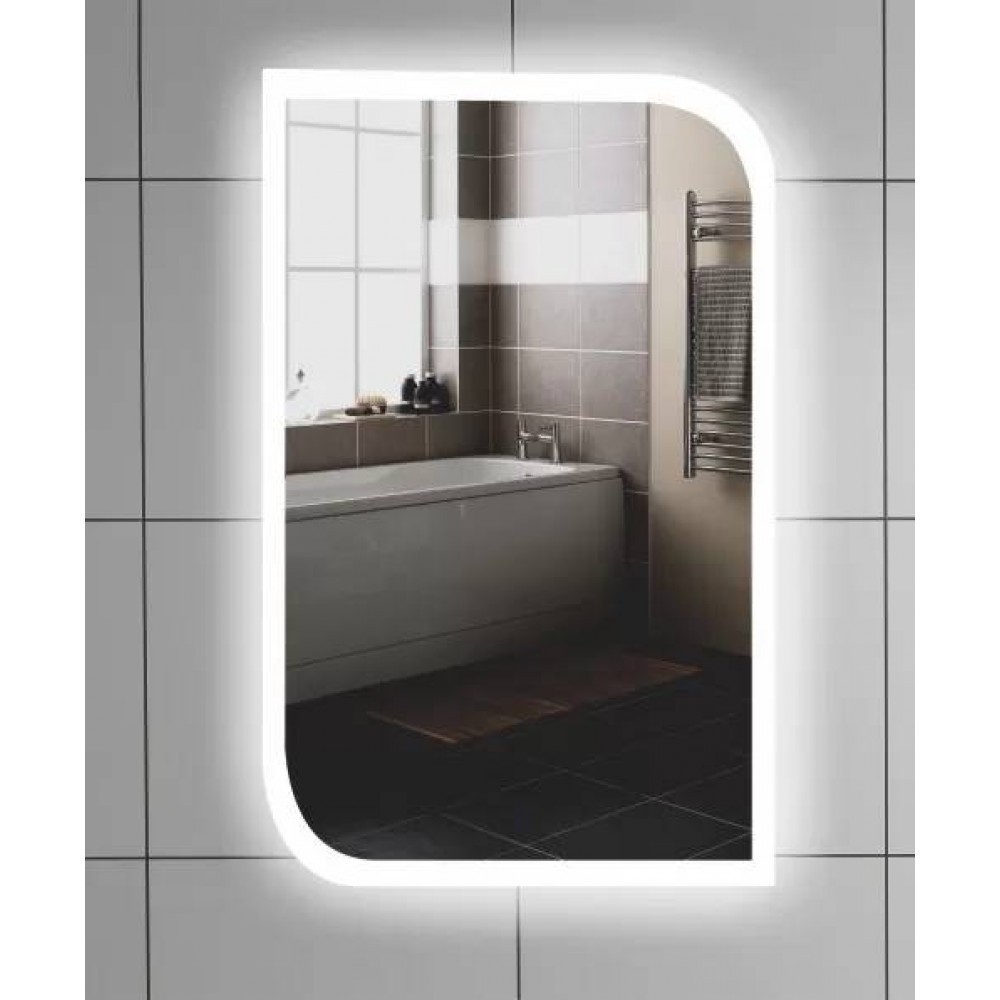 

Зеркало с LED подсветкой (70x100) ML - 36 фигурное