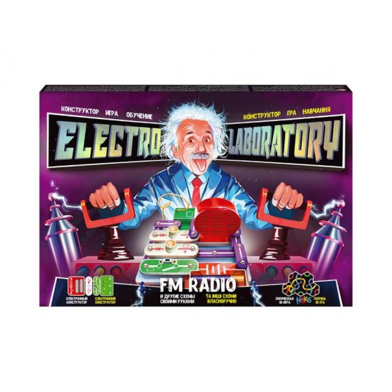 

Электронный конструктор Данко Тойс "Electro Laboratory. FM Radio"