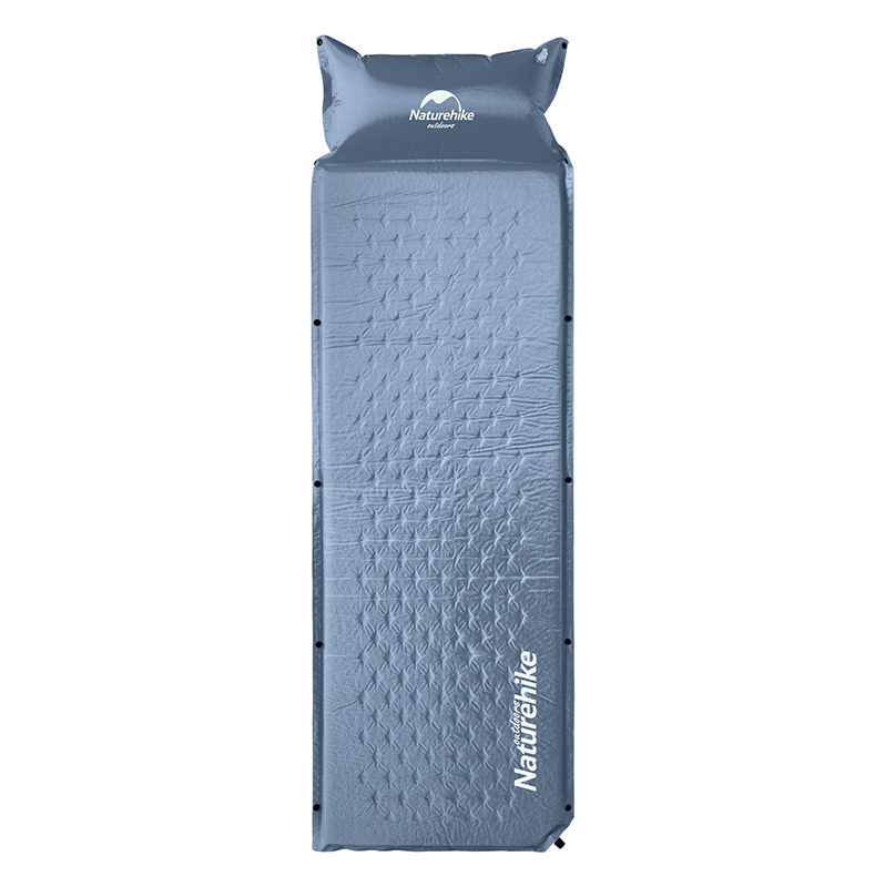 

Килимок самонадувний з подушкою Naturehike NH15Q002-D, 25мм, блакитний