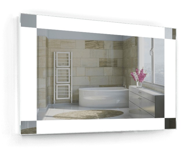 

Зеркало c LED подсветкой Smart Mirror сенсорное Vicenza SK 100х60см Прямоугольное