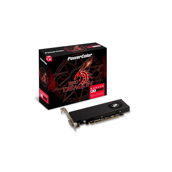 

AMD Radeon RX 550 4GB GDDR5 Red Dragon LP PowerColor (AXRX 550 4GBD5-HLE)