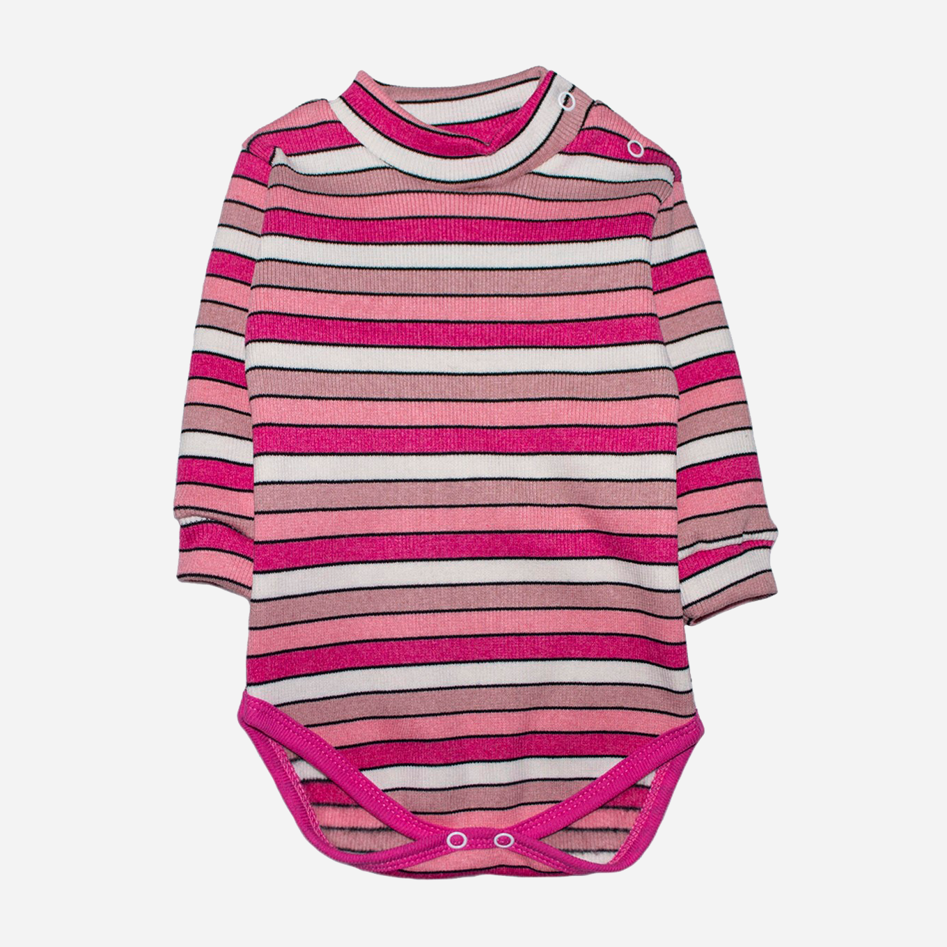 

Боди Малыш Style "Белый" БД-05 40 р 62-68 см Розовое