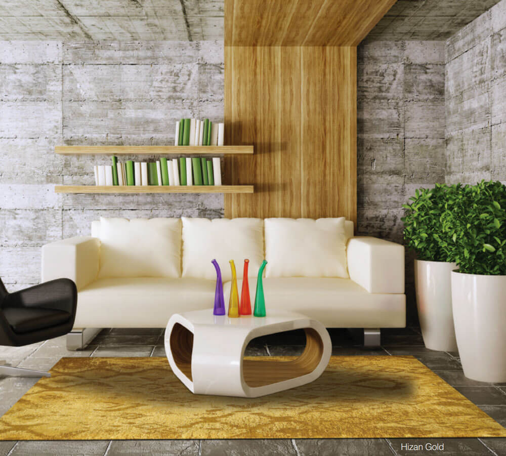 

Ковер Kets HIZAN Gold 160x230 Турция Желтый