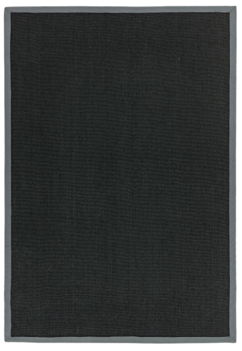 

Ковер Sisal Black/Grey 200х300 см Черный