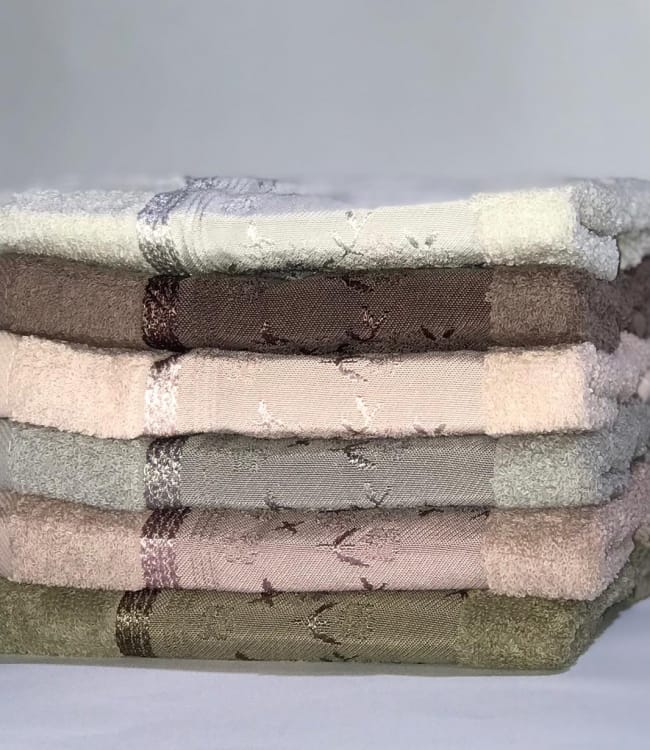 

Набор полотенец для тела Miss Cotton Manolya 70*140 см махровые банные 6шт арт.ts-6001299