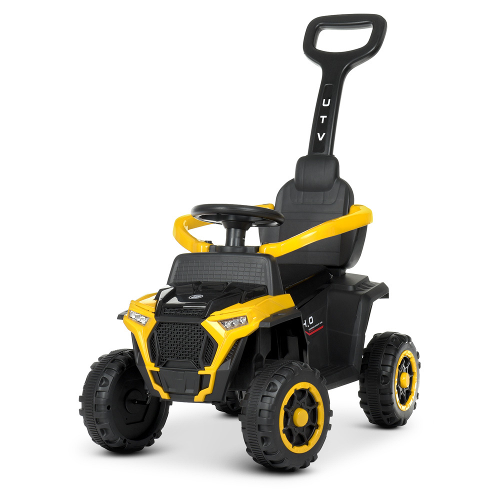 

Толокар-машина 2в1 Bambi Racer M 4802-6 Black-Yellow (M 4802)