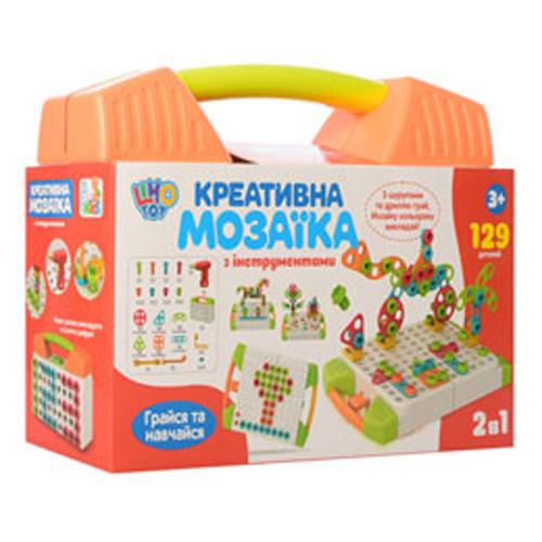 

Детская мозаика в чемодане M 5480, 129 деталей (Оранжевый)