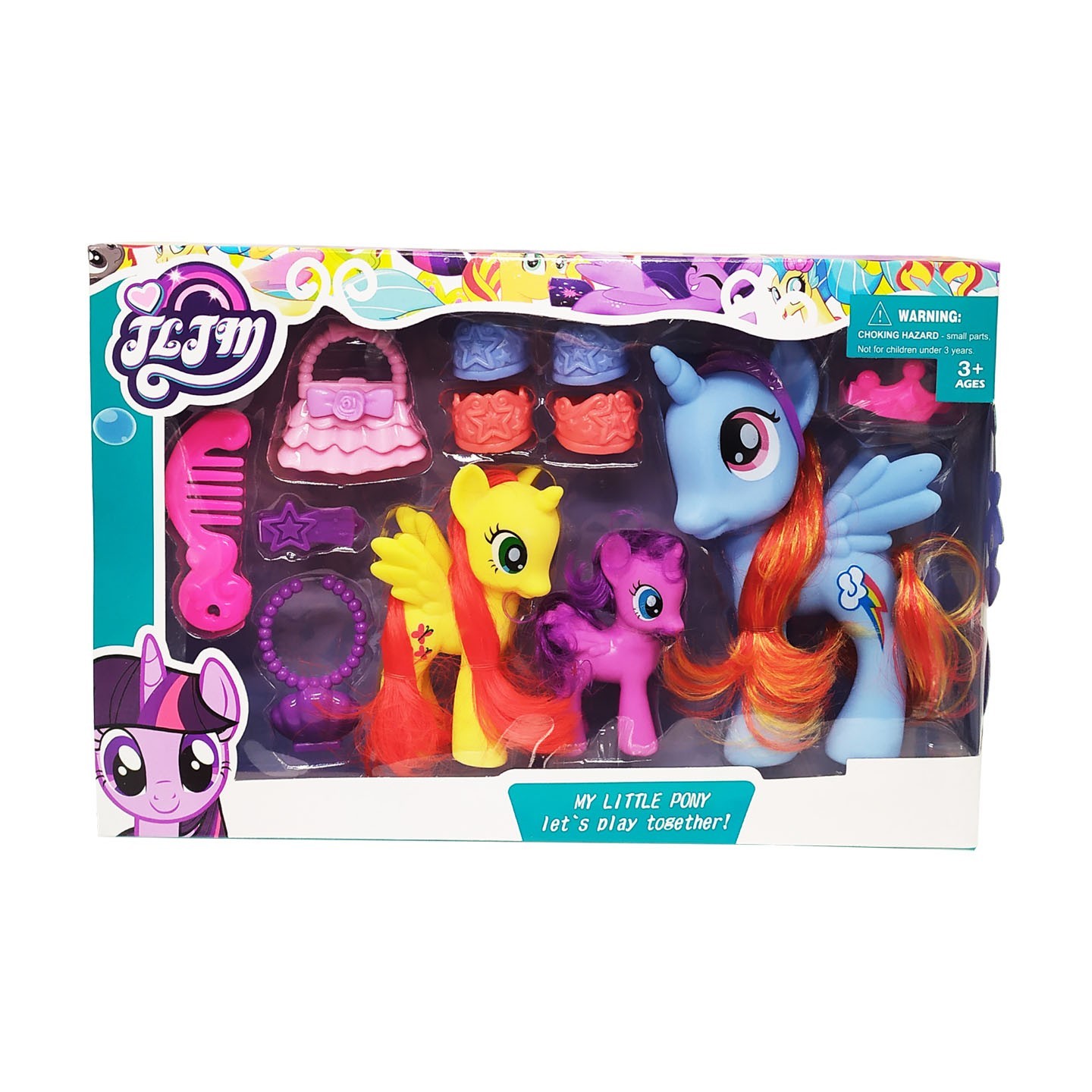 

Игровой набор Bambi Little Pony XQ9925A Синий