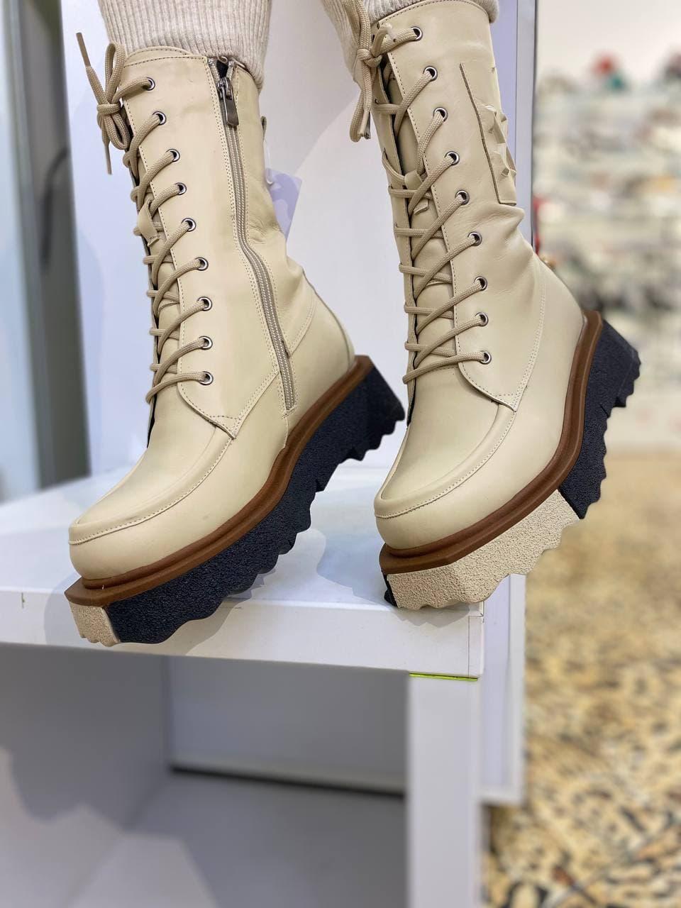 

Ботинки Evromoda 091 9091 37 Бежевый