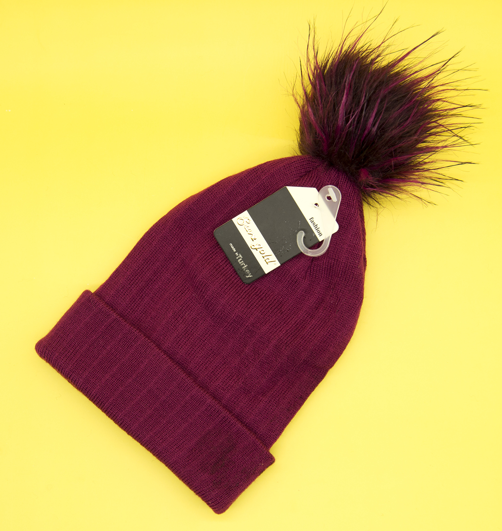 

Шапка all size Бордовий (TUR 2089 bordo)