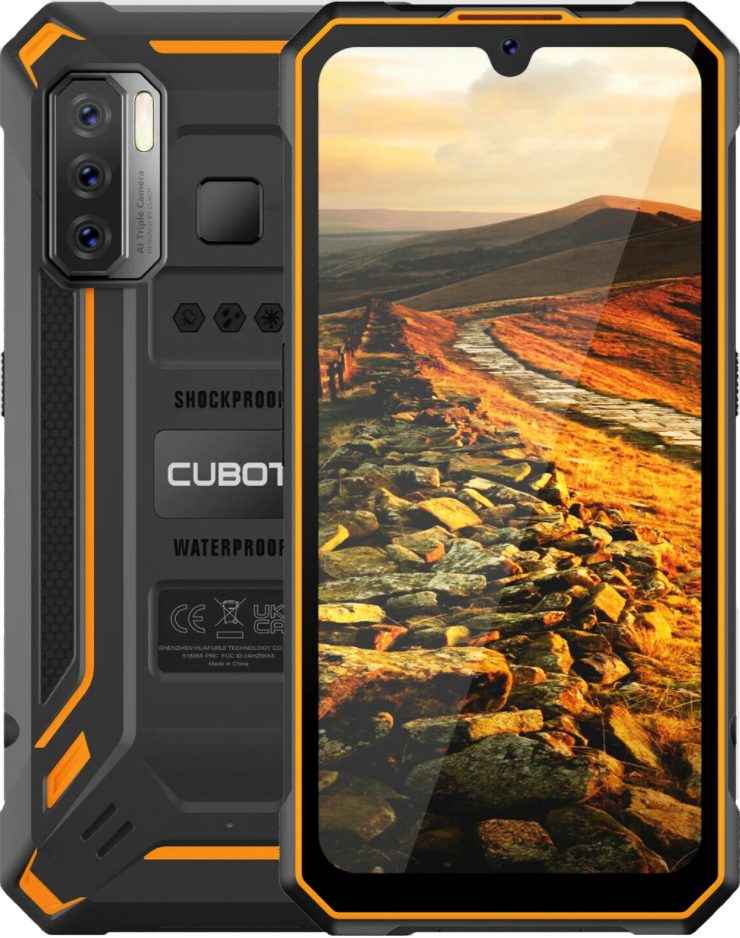 

Мобильный телефон Cubot King Kong 5 4/32Gb (АКБ 5000 мАч) Black-Orange