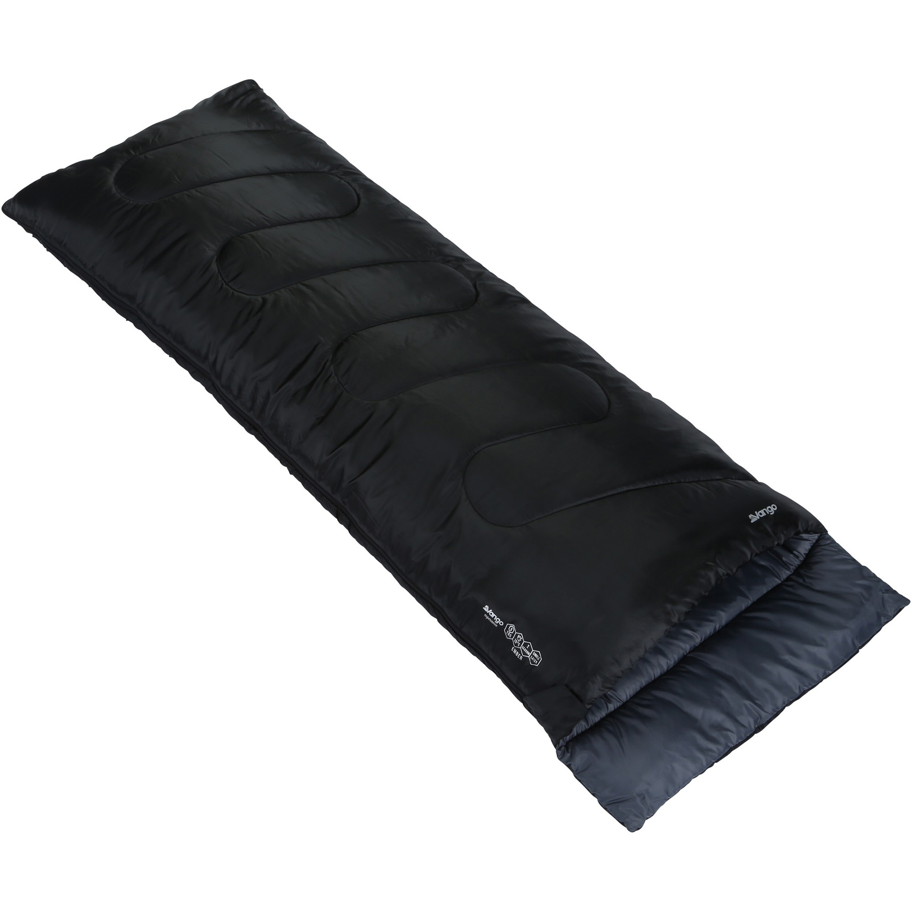 

Спальный мешок Vango Ember Single/+4°C Black Left (SBQEMBER B05TJ8)