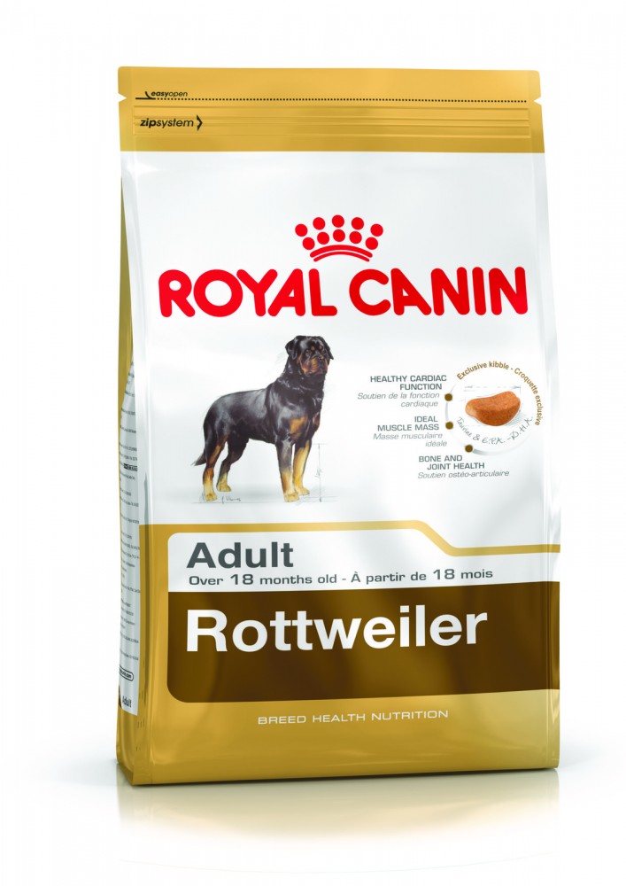 

Корм для собак породы ротвейлер Royal Canin Rottweiler 26 Adult 12 кг (3971120)