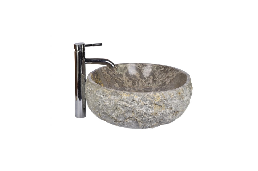 

Умивальник з натурального каменю GREY Industar s27-4420-2 50 х 40 см Овальна