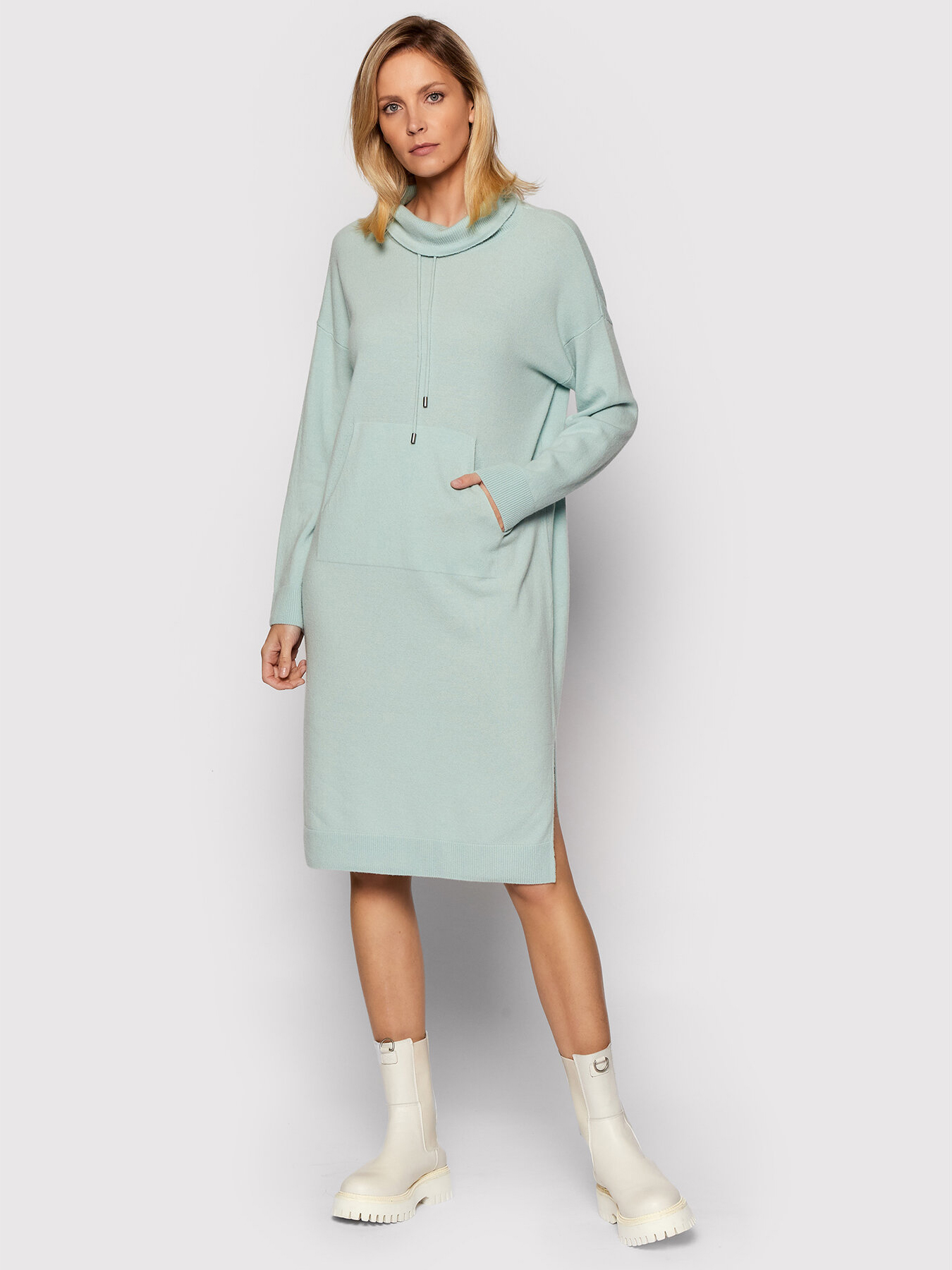 

Платье United Colors of Benetton 1044DV006-0L2  Бирюзовое, Платье United Colors of Benetton 1044DV006-0L2 L Бирюзовое