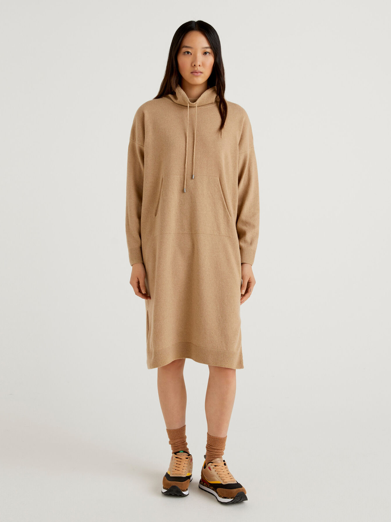 

Платье United Colors of Benetton 1044DV006-720  Коричневое, Платье United Colors of Benetton 1044DV006-720 S Коричневое