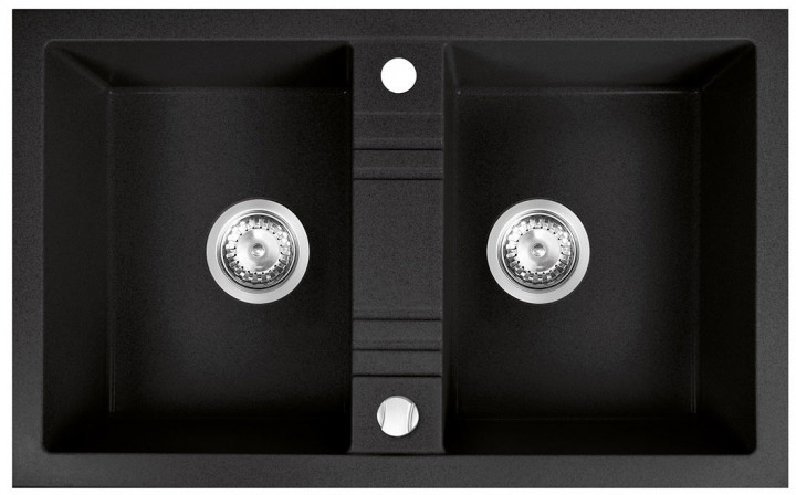 

Кухонная мойка Ferro Mezzo II две чаши (DRGM2/48/78BA)