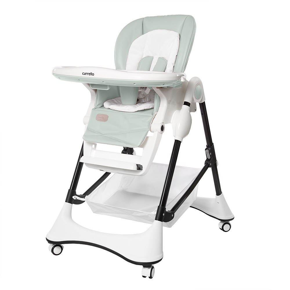 

Стульчик для кормления CARRELLO Stella CRL-9503 Aspen Green просторное сиденье