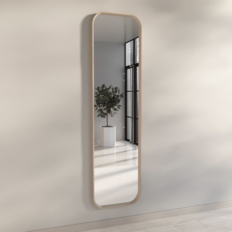 

Настенное зеркало Fenster Монако Капучино 156x46x4