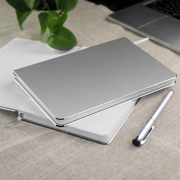 

Многоразовый смарт-блокнот алюминиевый Iron ID-man Aluminum Notebook подарок