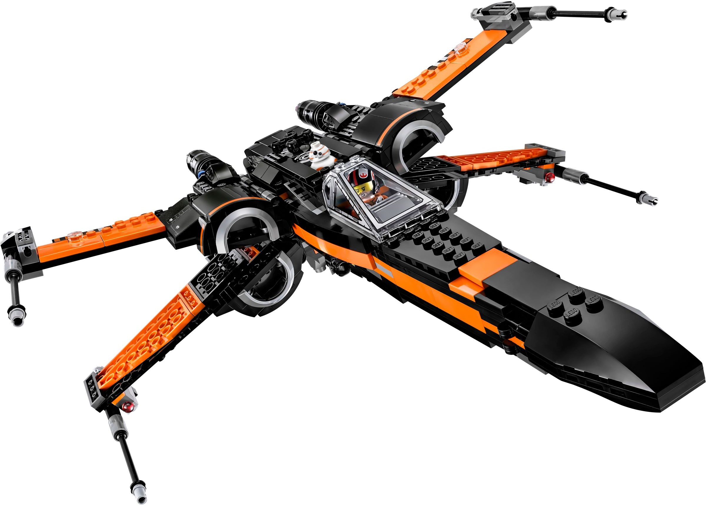 Lego poe's x deals wing