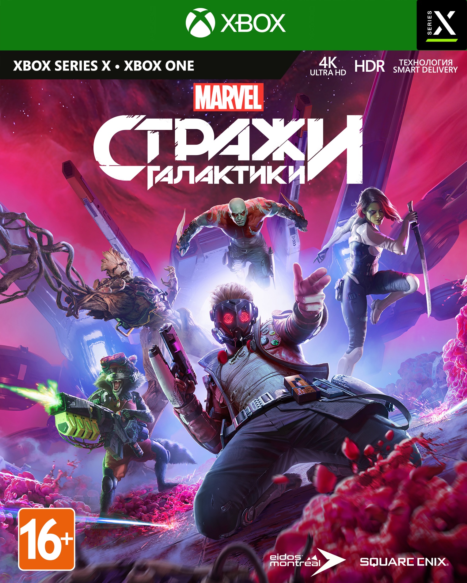 

Игра Xbox Guardians of the Galaxy Blu-Ray диск (SGGLX1RU01)