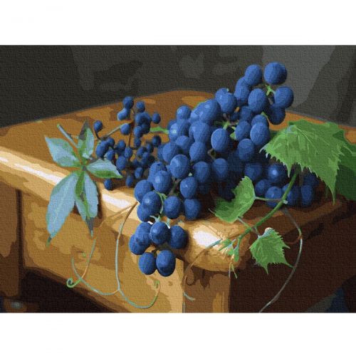 

Картина по номерам / анти-стресс раскраска "Спелая гроздь" ★★★