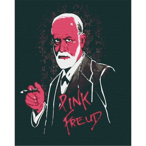 

Картина по номерам / анти-стресс раскраска "Pink Freud"