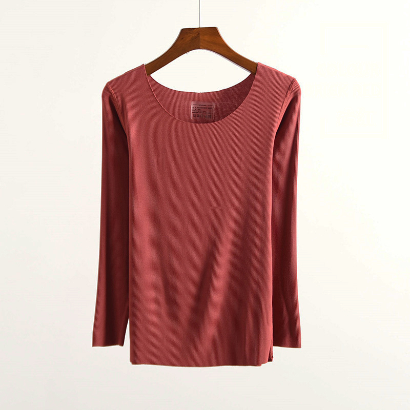 

Лонгслив домашний женский Легкость, бордовый Berni Fashion (L) Бордовый