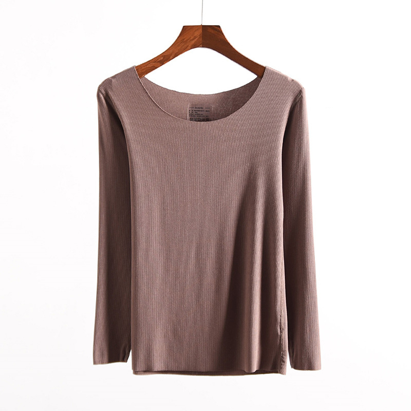 

Лонгслив домашний женский Легкость, коричневый Berni Fashion (XL) Коричневый
